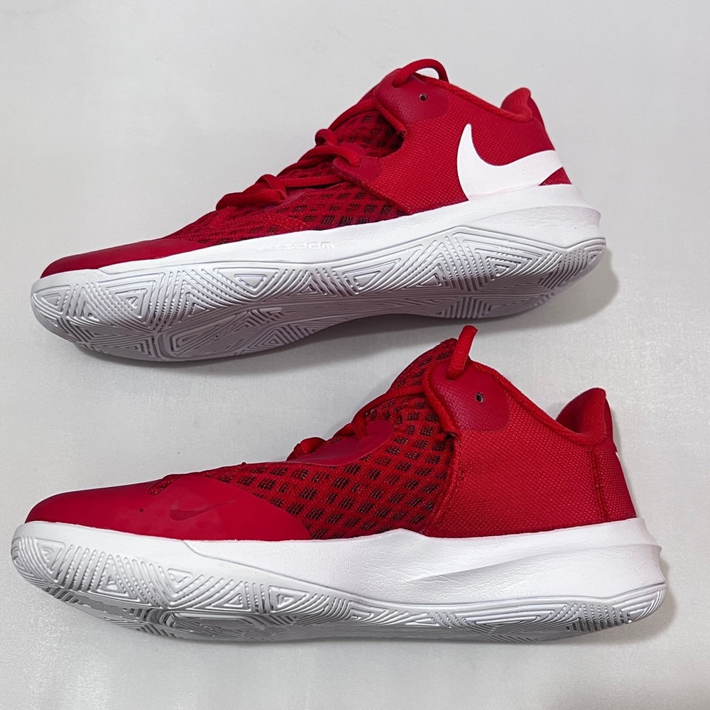 Nike Court Women's HyperSpeed Volleyball Shoes Sneakers Red - Picture 12 of 13